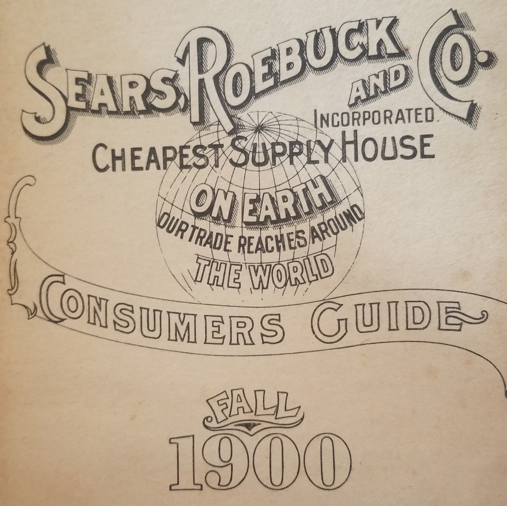 Vintage 1970's reprint of 1900 Sears Catalog - Picture 7 of 7